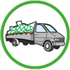 Ladungssicherungs Netz für Lieferwagen